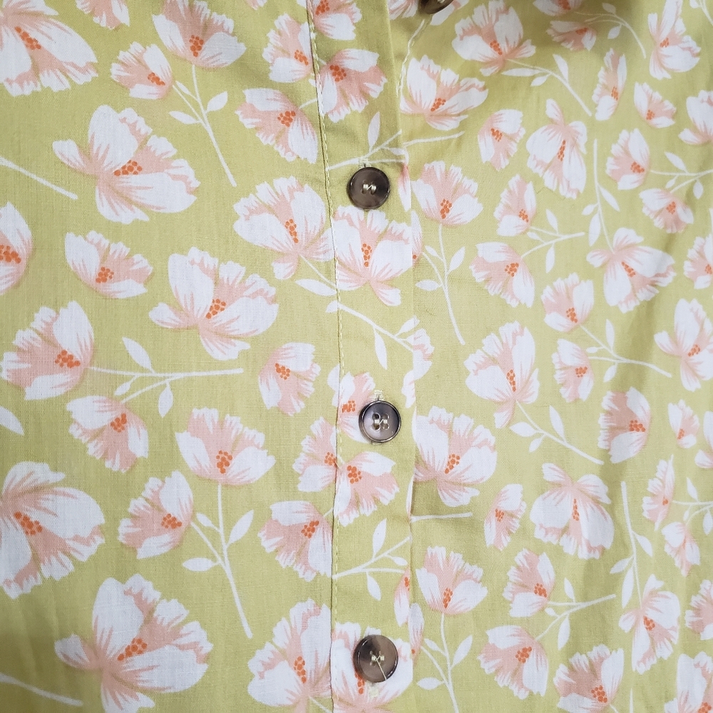 Floral Yellow Maxi Dress - Picture 8 of 11